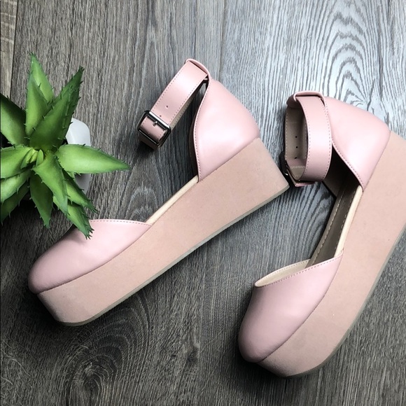 ASOS Shoes - Ballet Pink ASOS Platform Shoe